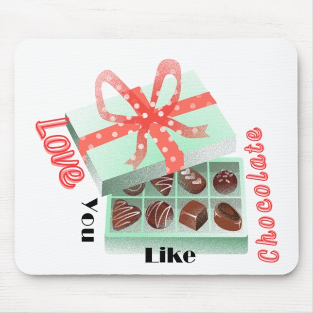 Alfombrilla De Ratón Almohadilla de ratón de chocolate (Frente)