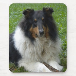 Alfombrilla De Ratón Almohadilla de ratón de Collie Rough