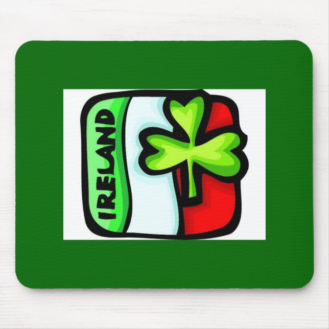 Alfombrilla De Ratón Almohadilla de ratón de Irlanda (Frente)