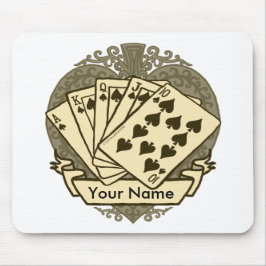 Alfombrilla De Ratón almohadilla de ratón de mano de poker bueno
