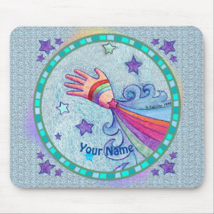 Alfombrilla De Ratón Almohadilla de ratón de mano voladora