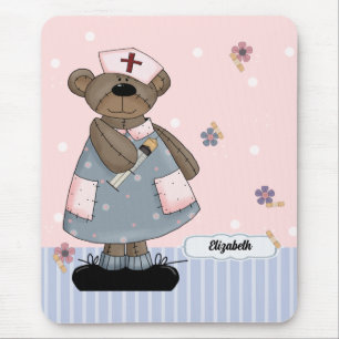 Alfombrilla De Ratón Almohadilla de ratón de Personalizado Teddy Bear A