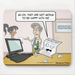 Alfombrilla De Ratón Almohadilla de ratón de puntito de balance de bal