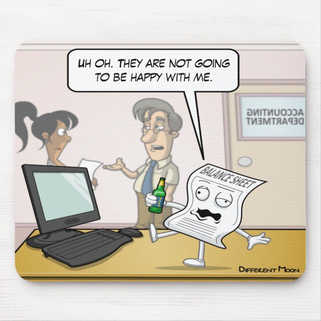 Alfombrilla De Ratón Almohadilla de ratón de puntito de balance de bala (Frente)