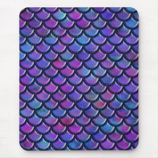 Alfombrilla De Ratón almohadilla de ratón de sirena (Frente)