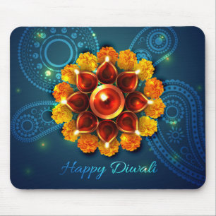 Alfombrilla De Ratón Almohadilla de ratón Diwali