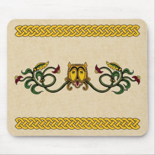 Alfombrilla De Ratón Almohadilla de ratón Medieval Lion Design