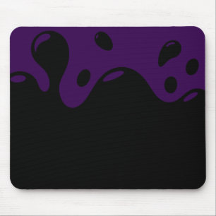 Alfombrilla De Ratón Almohadilla de ratón morado y negro