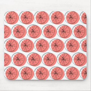 Alfombrilla De Ratón Almohadilla de ratón multirosado de cítricos