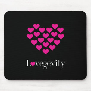 Alfombrilla De Ratón Almohadilla de ratón negro lovegevity
