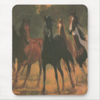 Alfombrilla De Ratón Almohadilla de ratón para caballos salvajes