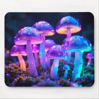 Alfombrilla De Ratón Almohadilla de ratón para hongos bioluminiscentes 