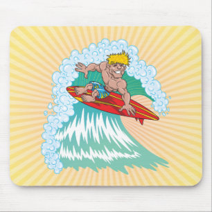 Alfombrilla De Ratón Almohadilla de ratón para surfistas de California