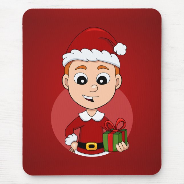 Alfombrilla De Ratón almohadilla de ratón personalizado de navidades (Frente)