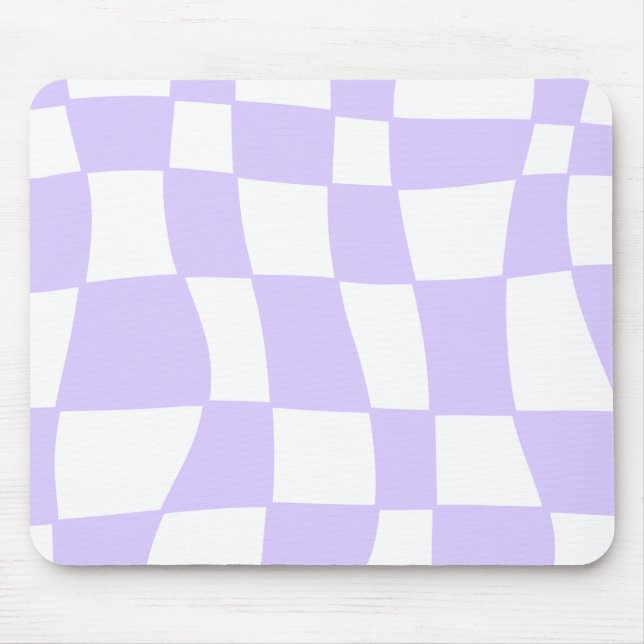 Alfombrilla De Ratón almohadilla de ratón picante morado funky (Frente)