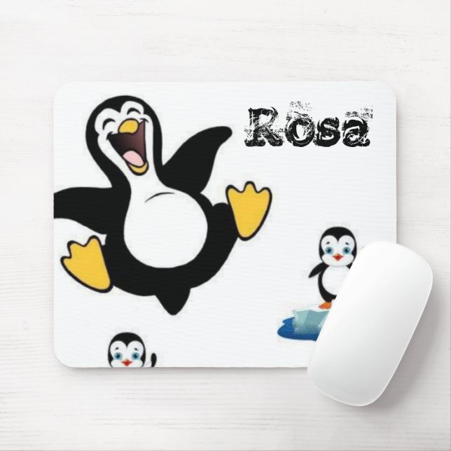 Alfombrilla De Ratón ¡Almohadilla de ratón pingüino! (Con ratón)
