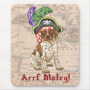 Alfombrilla De Ratón Almohadilla de ratón pirata para punteros de corta