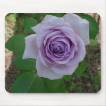 Almohadilla de ratón Rosa púrpura simple