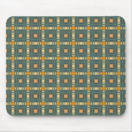Alfombrilla De Ratón Almohadilla de ratón tartán de plaid khaki, alfomb