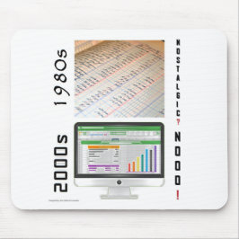 Alfombrilla De Ratón Almohadilla del ratón "1980s vs 2000s Accounting"