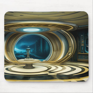 Alfombrilla De Ratón Almohadilla del ratón Alien Spaceship