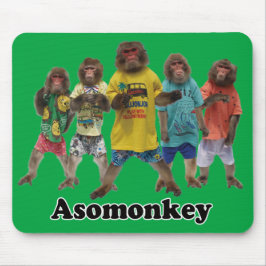 Alfombrilla De Ratón Almohadilla del ratón Asomonkey. Asomonkeyみ ん な の