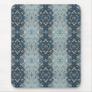 Alfombrilla De Ratón Almohadilla del ratón azul Nouveau