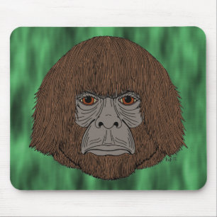 Alfombrilla De Ratón Almohadilla del ratón Bigfoot Portrait 2 (similar