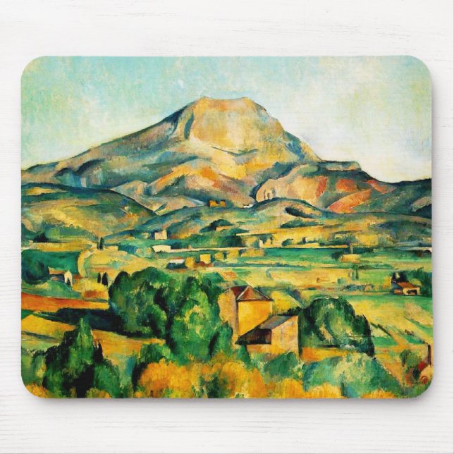 Alfombrilla De Ratón Almohadilla del ratón Cezanne Mont Sainte-Victoire (Frente)