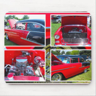 Alfombrilla De Ratón Almohadilla del ratón Chevrolet Sedan Collage de 