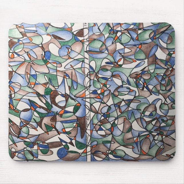 Alfombrilla De Ratón Almohadilla del ratón con arte de Tony Cimino (Frente)