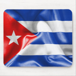 Alfombrilla De Ratón Almohadilla del ratón con bandera cubana