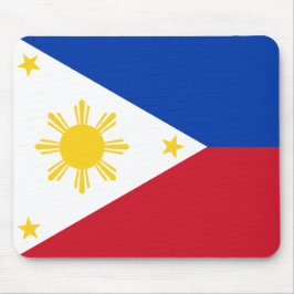 Alfombrilla De Ratón Almohadilla del ratón con bandera de Filipinas
