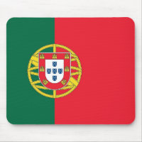 Almohadilla del ratón con bandera de Portugal