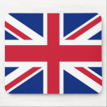 Alfombrilla De Ratón Almohadilla del ratón con bandera del Reino Unido<br><div class="desc">Presentamos nuestro elegante Mousepad con la Bandera del Reino Unido, la combinación perfecta de funcionalidad y orgullo británico. Diseñado con meticulosa atención a los detalles, este mousepad cuenta con orgullo con la emblemática bandera del Reino Unido, conocida como la bandera de la Unión, con su cruz roja y blanca audaz...</div>
