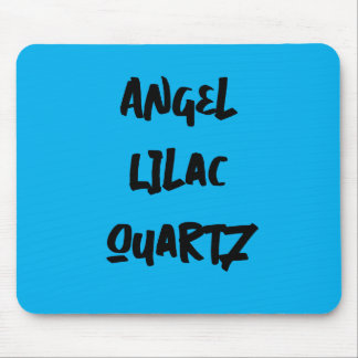 Alfombrilla De Ratón Almohadilla del ratón con nombre de custum azul
