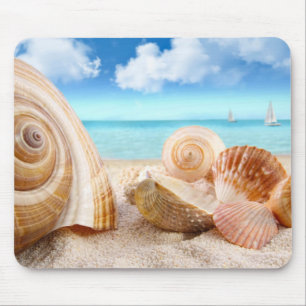 Alfombrilla De Ratón Almohadilla del ratón/conchas marinas
