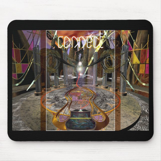 Alfombrilla De Ratón Almohadilla del ratón 'Connect' (Frente)