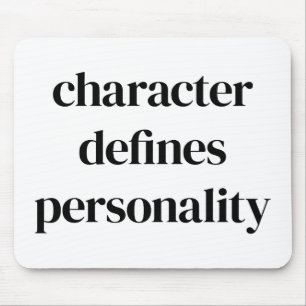 Alfombrilla De Ratón Almohadilla del ratón de caracteres