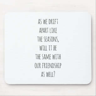 Alfombrilla De Ratón Almohadilla del ratón de Drift Apart