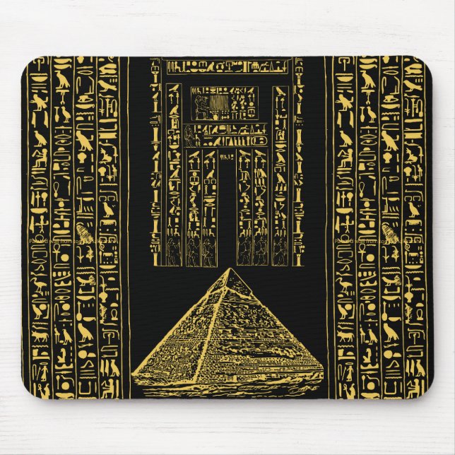 Alfombrilla De Ratón Almohadilla del ratón de Egipto antigua - Pirámide (Frente)