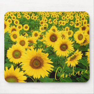 Alfombrilla De Ratón Almohadilla del ratón de girasol