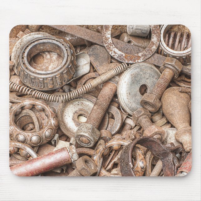 Alfombrilla De Ratón Almohadilla del ratón de hierro desechable (Frente)