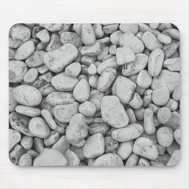 Alfombrilla De Ratón Almohadilla del ratón de las rocas redondas (Frente)