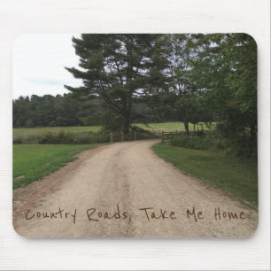 Alfombrilla De Ratón Almohadilla del ratón de las rutas de los países
