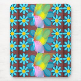 Alfombrilla De Ratón Almohadilla del ratón de mariposa