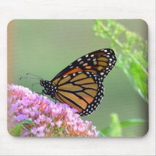 Alfombrilla De Ratón Almohadilla del ratón de mariposa monarca