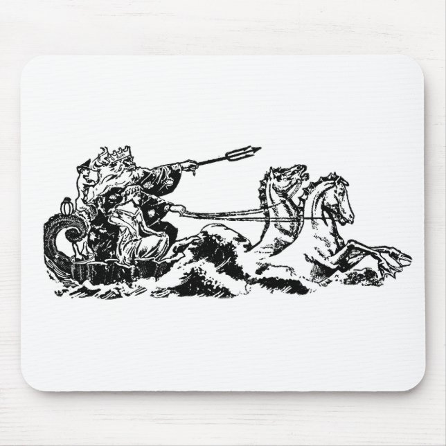 Alfombrilla De Ratón Almohadilla del ratón de Neptuno! (Frente)