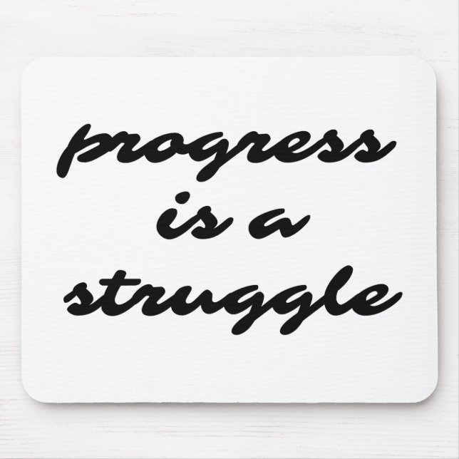 Alfombrilla De Ratón Almohadilla del ratón de progreso (Frente)