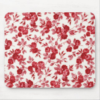 Alfombrilla De Ratón Almohadilla del ratón de rosas rojas de moda
